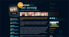 Desktop Screenshot of implantologiehetvervolg.nl